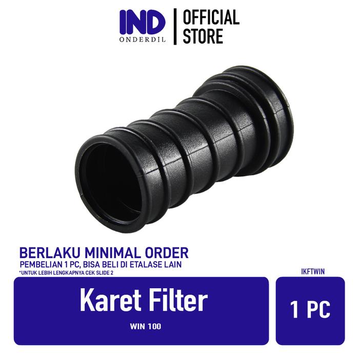 GROSIR Karet Filter Win 100 Join Saringan Udara Karburator Karbu Hawa Carbu Joint