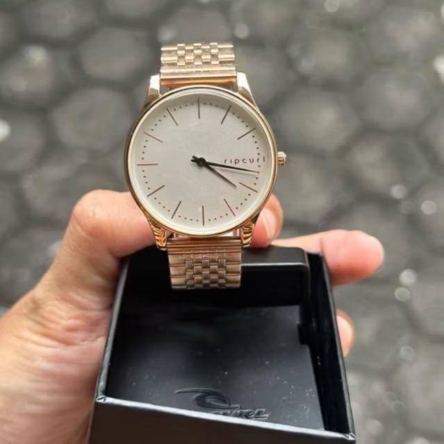 RIPCURL jam tangan slim rosegold woman NEW ORIGINAL 100%