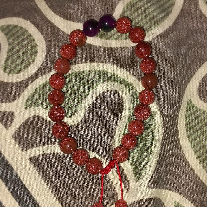 gelang batu alam glowing super