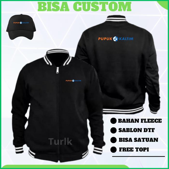 JAket Pusri Pupuk Sriwidjaja Jaket Varsity Pusri