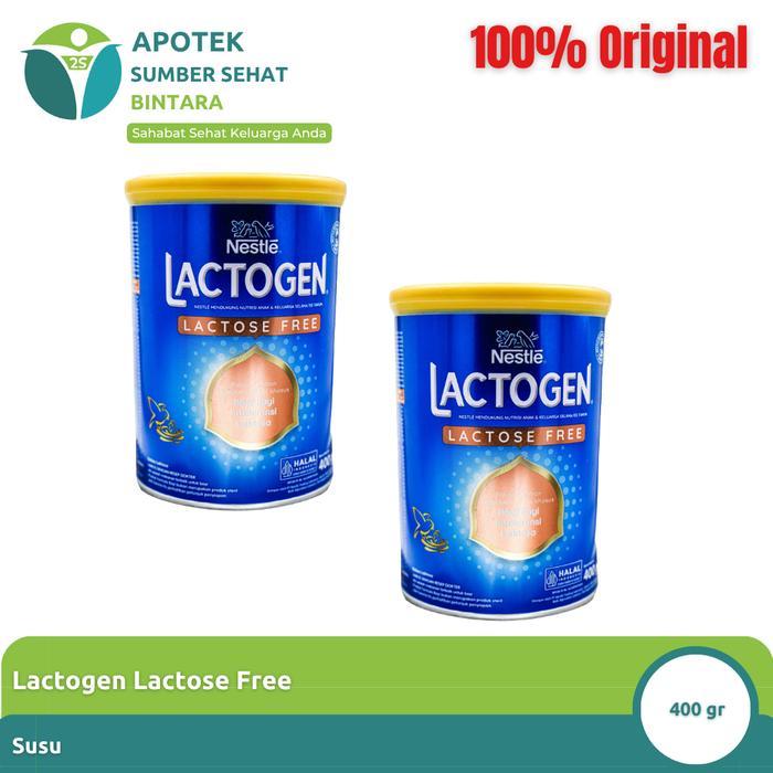 Lactogen Lactose Free 400 gr – Susu Formula Bebas Laktosa untuk Bayi
