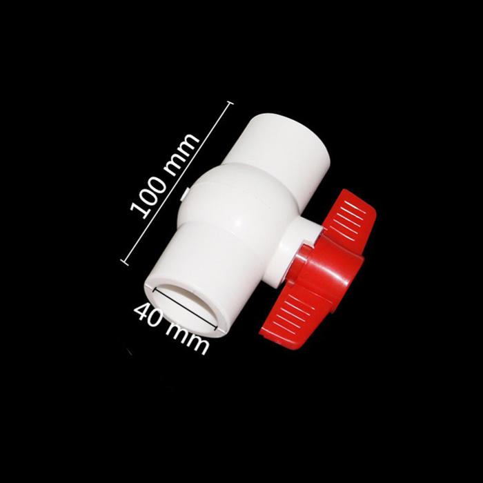 20mm 25mm 32mm PVC Ball Valve Water Pipe Quick Valve