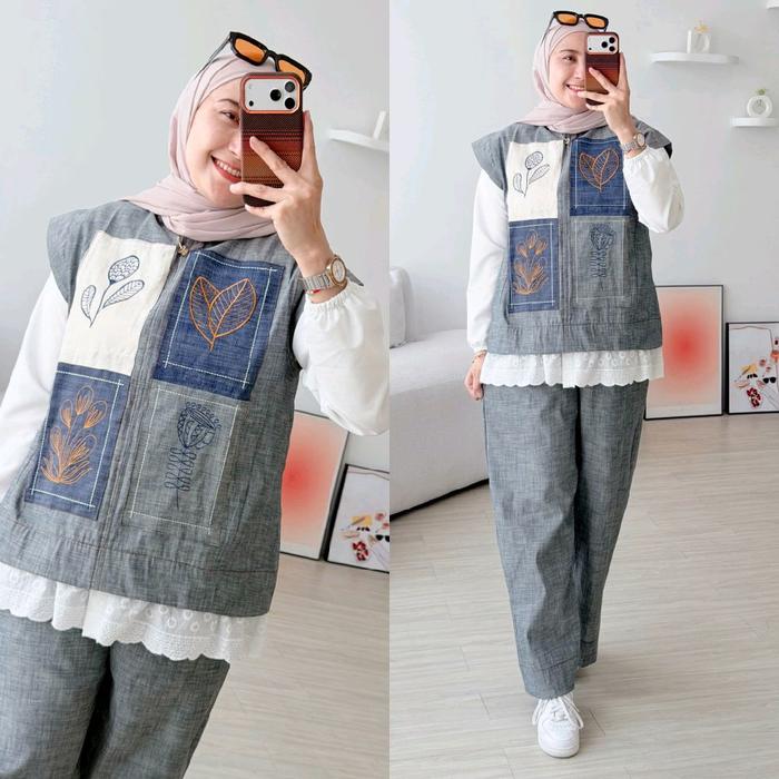 JEZLYN 2 in set Baju Wanita Celana