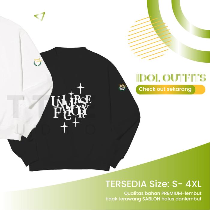 Sweatshirt Woozi seventeen universe factory