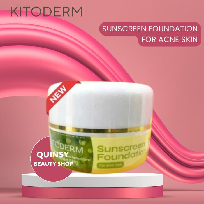 kitoderm sunscreen foundation for acne skin