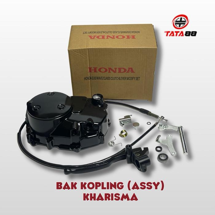 BAK KOPLING ASSY KHARISMA - BAK KOPLING BLOK KOPLING MESIN HITAM KHARISMA KARISMA / SUPRA X 125