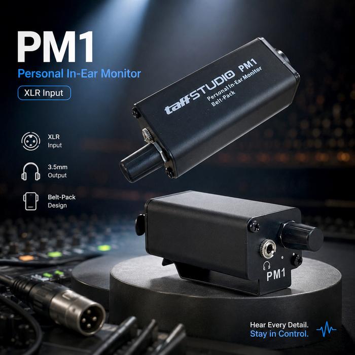 Mutiaramall - In Ear Monitor | Headphone XLR Input | Monitor Audio