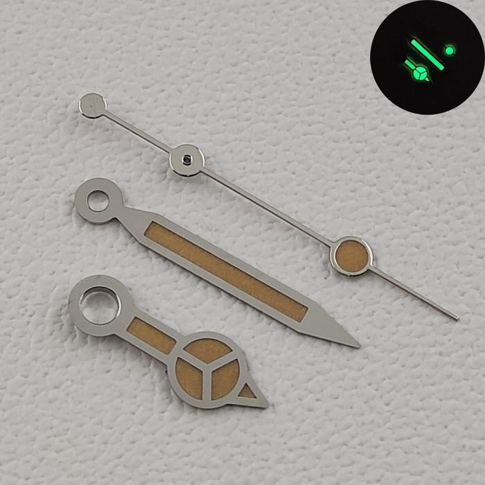 IMPORT NH35 watch pointer vintage diving watch green glow C3 pointer NH35NH36NH watch needle