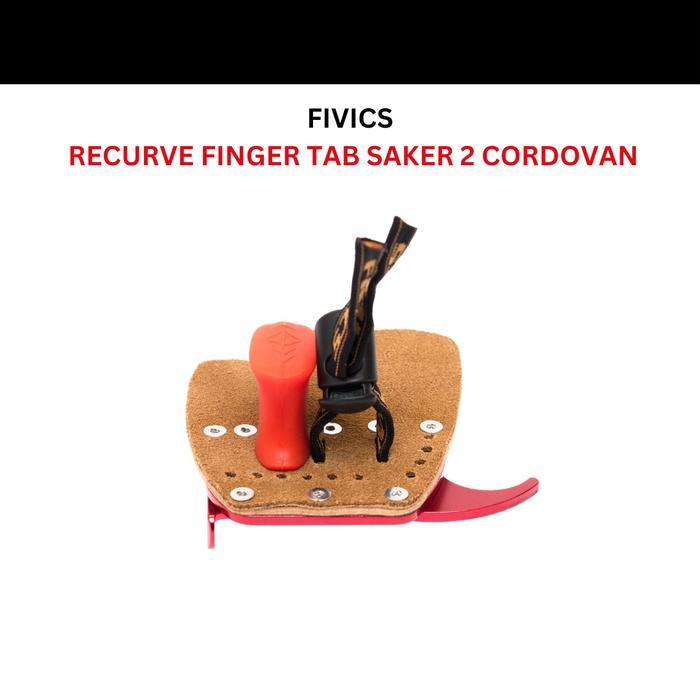 FIVICS  SAKER 2 RECURVE FINGER TAB SAKER 2 FIVICS / FINGER TAB PANAHAN / PELINDUNG JARI BUSUR STANDA