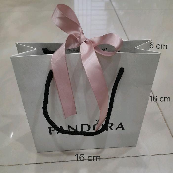 paperbag pandora /paperbag gift, paper bag pandora
