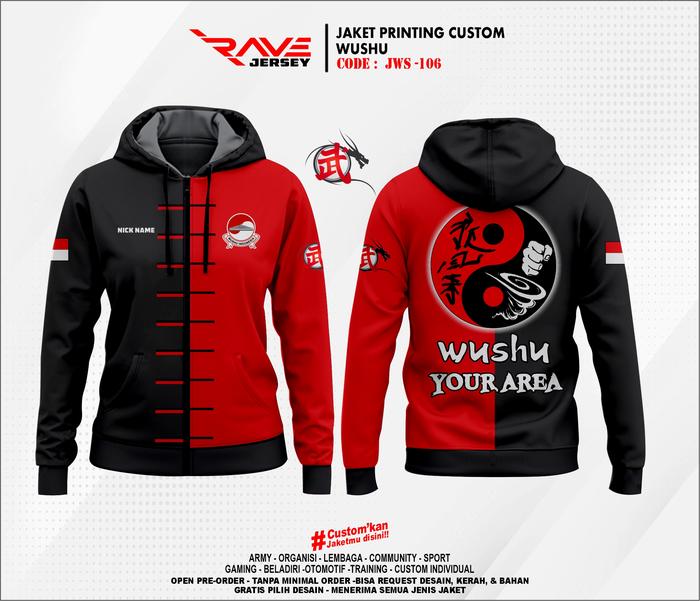 JAKET BELADIRI WUSHU SESI 2 FULL PRINTING SUBLIM CUSTOM (DESAIN SUKA SUKA)