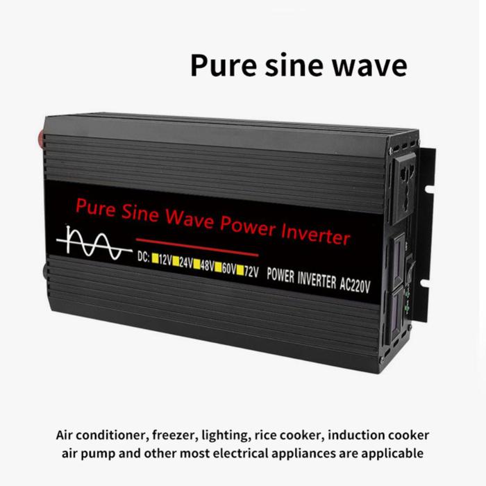 Inverter Daya Gelombang Sinus Murni 3500W/5000W/8000W DC
