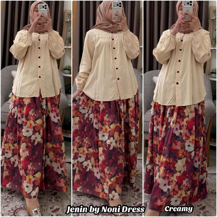 setelan rok jenin noni dress