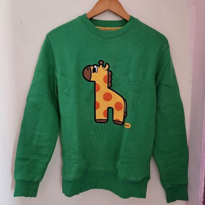 CREWNECK PANCOAT HIJAU SECOND ORIGINAL