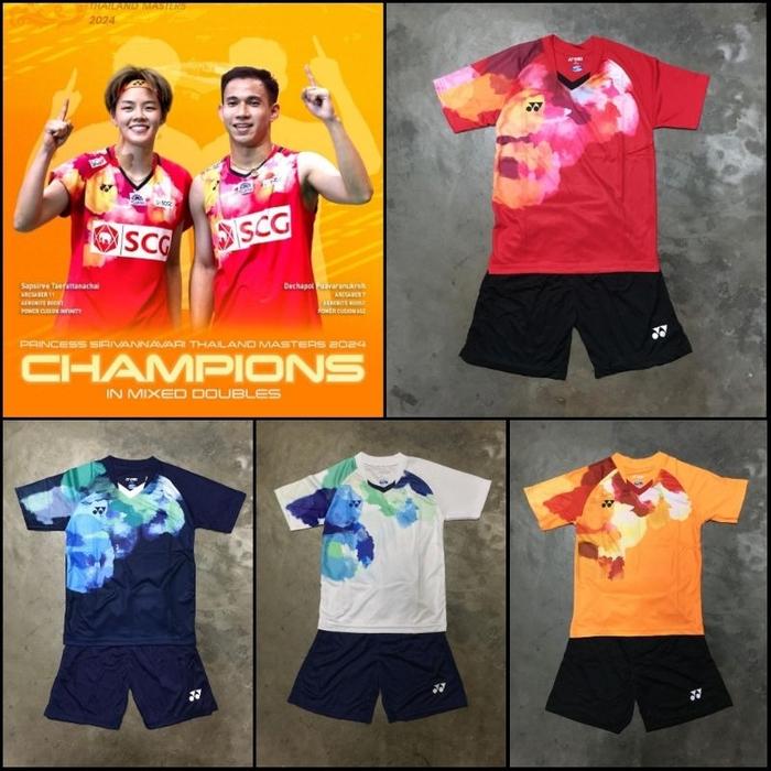 Setelan Badminton Anak Setelan Olahraga Anak STY286 STY285 Bulutangkis Anak Seragam Kaos Jersey Badm