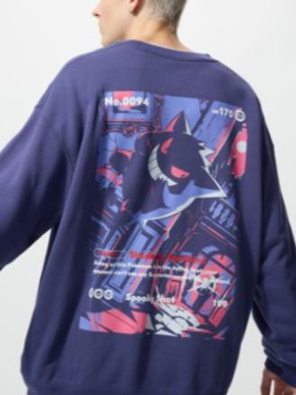 Sweetshirt Kolaborasi Uniqlo x Pokemon - Eksklusif Jepang