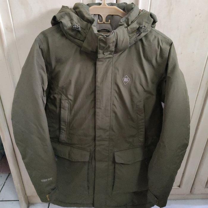 Jaket bulu angsa kolon sport goretex