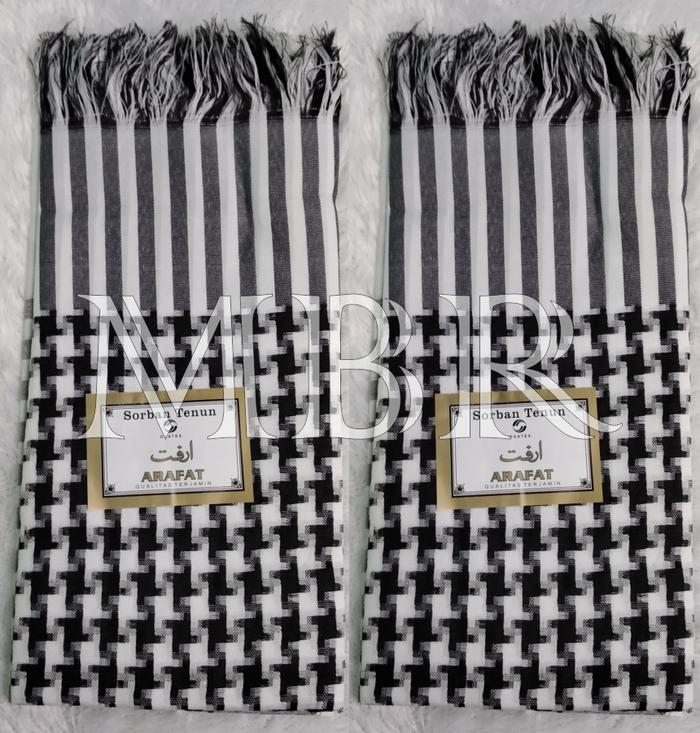 SORBAN MOTIF HAJI SORBAN ARAFAT MOTIF JAGUNG MURAH BERKUALITAS SORBAN PALESTINA COWOK