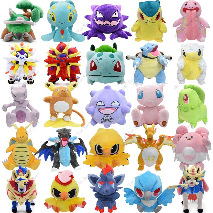 Pokemon Plush Charizard Solgaleo Bulbasaur Lickitung Mew Koffing