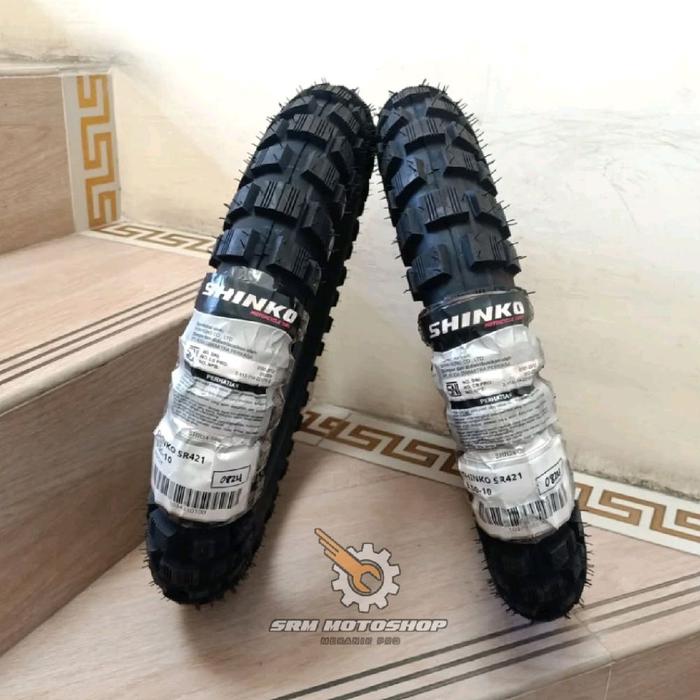 Ban Trail Ring 8 Shinko SR241 400-8 Dual Purpose Ban Mini Trail Import Made In Korea