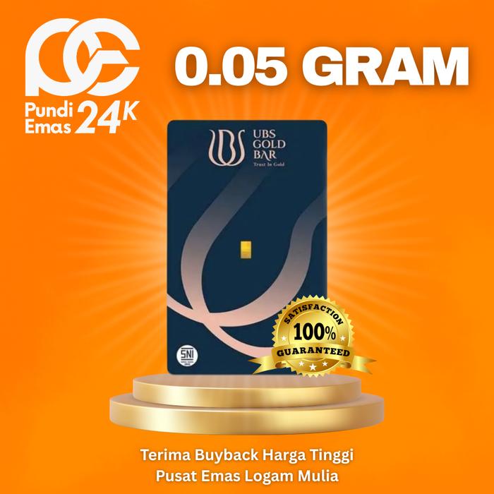 UBS Logam Mulia 0.05 gr Classic