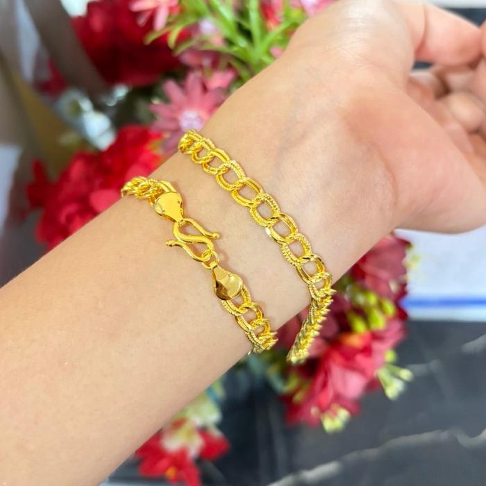 Gelang Coco lapisan emas 24karat