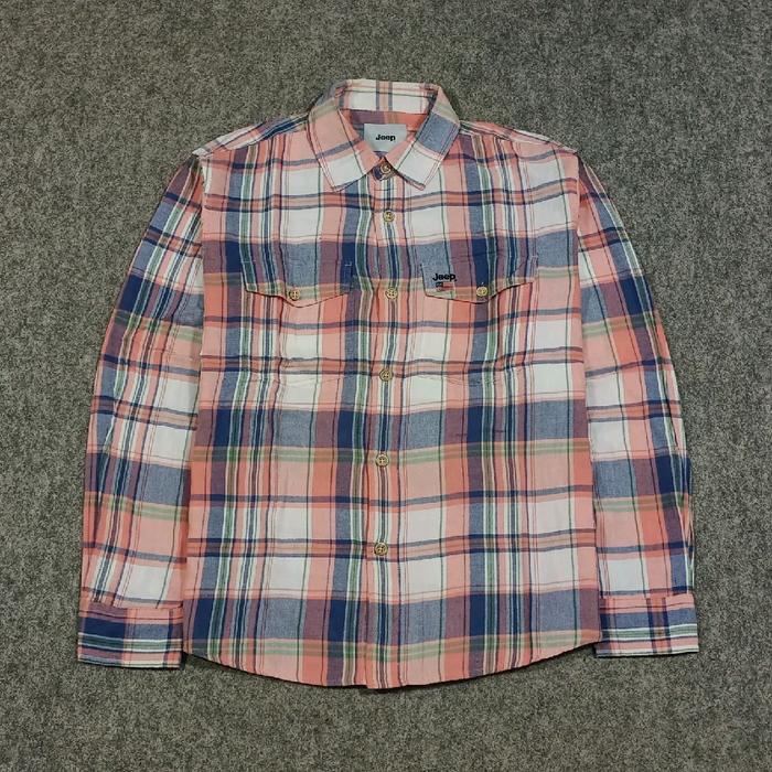 kemeja pria lengan panjang JEEP size S second