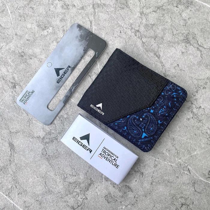 Dompet Eiger Pria Dompet Eiger Cowok Dompet Lipat Eiger Altingia Excelsa Hitam Biru Tbk