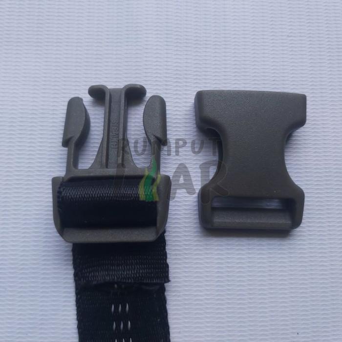 Buckle Tas 1,5Cm 2Cm 2,5Cm 3,8Cm 1.5Cm 2.5Cm 3.8Cm 15Mm 20Mm 25Mm 38Mm Kunci Sodok Whistle Pluit Web