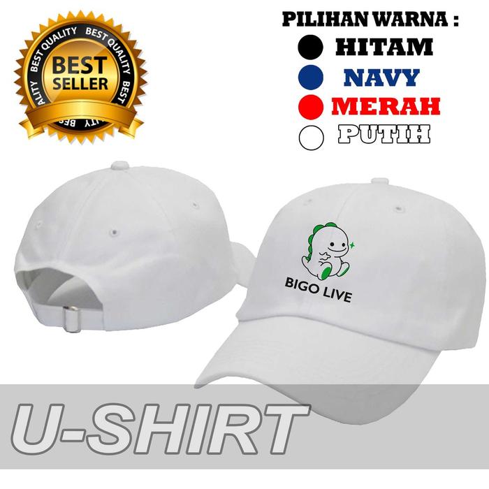 TERBARU Topi Baseball BIGO LIVE BIGOLIVE PRIA&NITA DISTRO