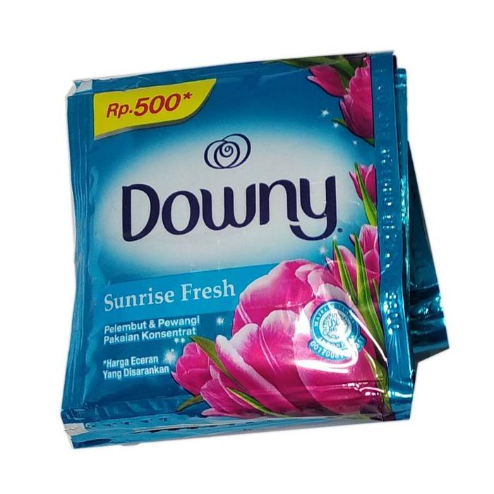 Pelembut Pakaian Downy Cair Premium 10ml Kemasan Sachet