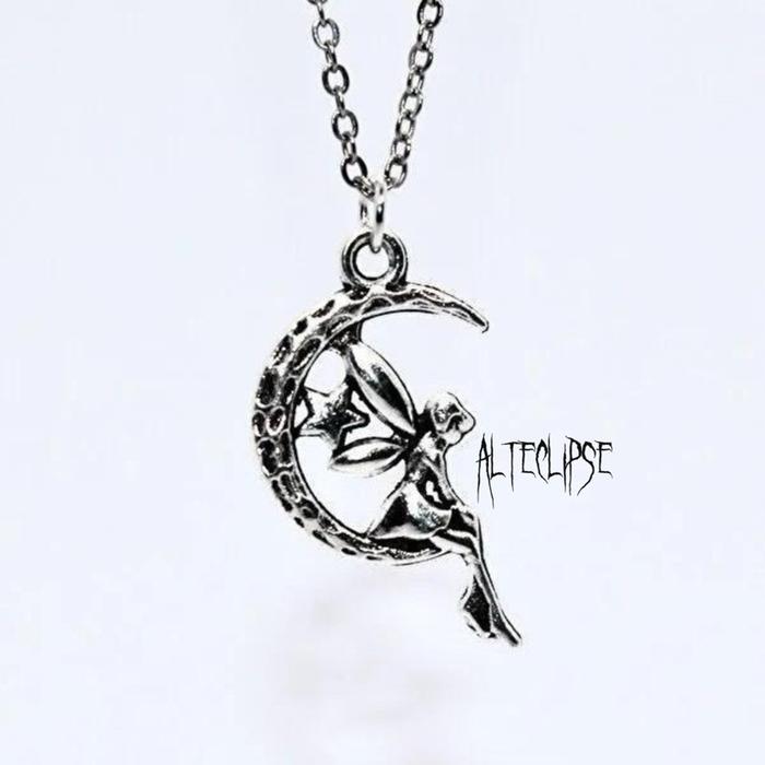 Alteclipse moon fairy starlit necklace grunge goth