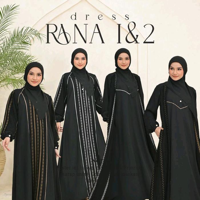 RANA DRESS 1&2 By greenism/RANA DRESS BY GREENISM/DRESS GREENISM/RANA DRESS/GAMIS BUSUI/DRESS PREMIU