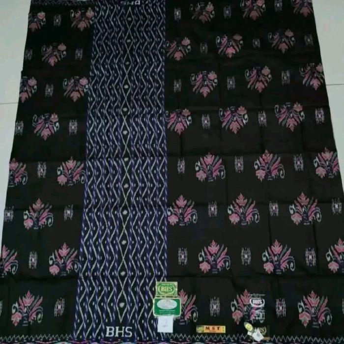 SARUNG BHS MST GOLD HITAM LIMITED SUPER JADUL SUTERA SPUNSILK 210