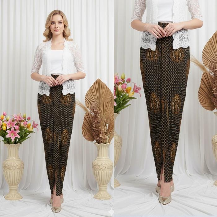 Rok Batik Kebaya Wanita/Wiron Truntum/Span Wiron Rempel Aneka Pilihan Motif