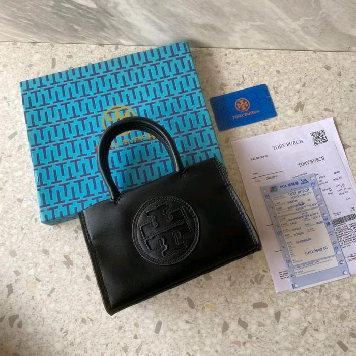 TAS MINI TB WANITA KULIT ELEGAN TIPE ELLA UK 18CM / TOP HANDLE BAG PREMIUM FREE BOX