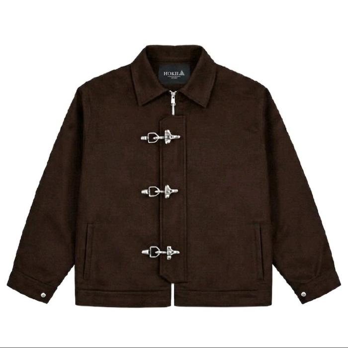 Fireman Claps Button Workshirt Jaket_pjg