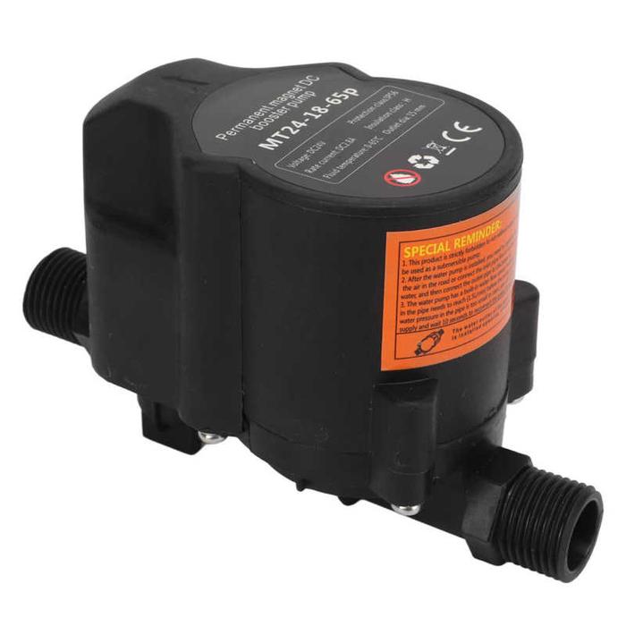 Water Pressure Booster Pump 65Pa Shower Booster Pump DC24V for Kitchen