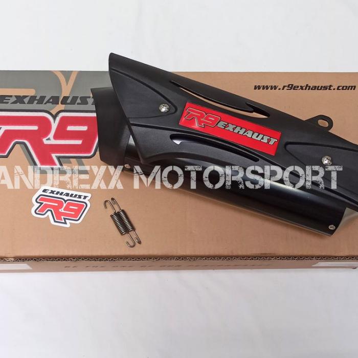 Knalpot R9 Misano Series SS Original For Honda PCX 150 Lokal