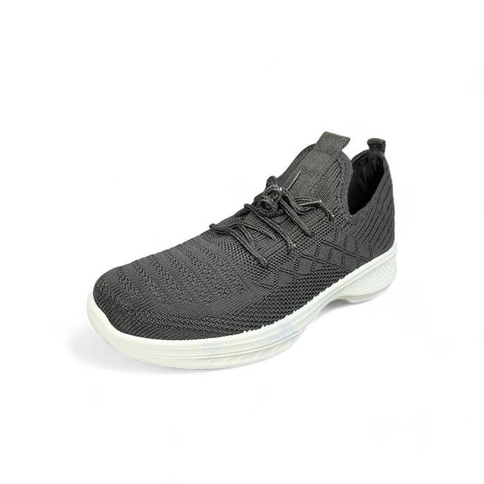 Promo SAILATU sepatu rajut model wedges slip on dengan tali S541 Casual Shoes Wanita Sneakers Cewek 
