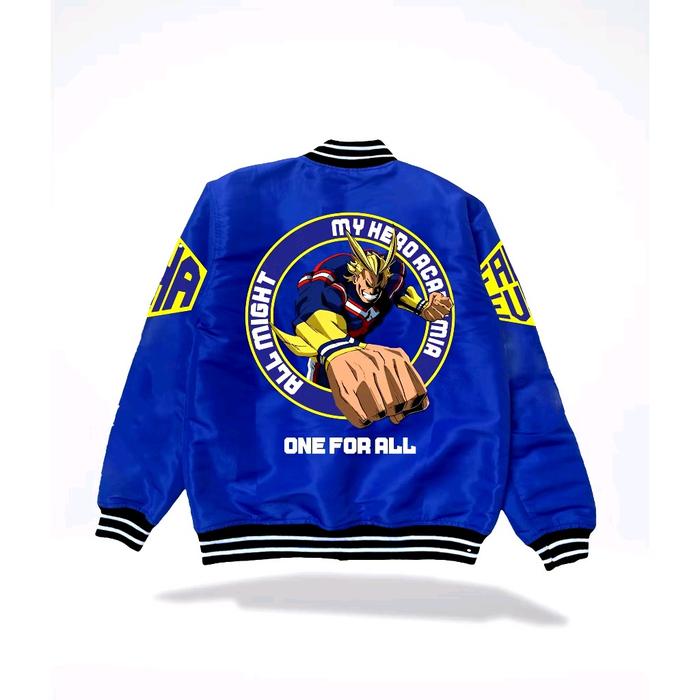 JAKET VARSITY EVOS MY HERO ACADEMIA "PLUS ULTRA" COACH TERBARU TAHUN 2024 OVERSIZE ALL SIZE S M L XL