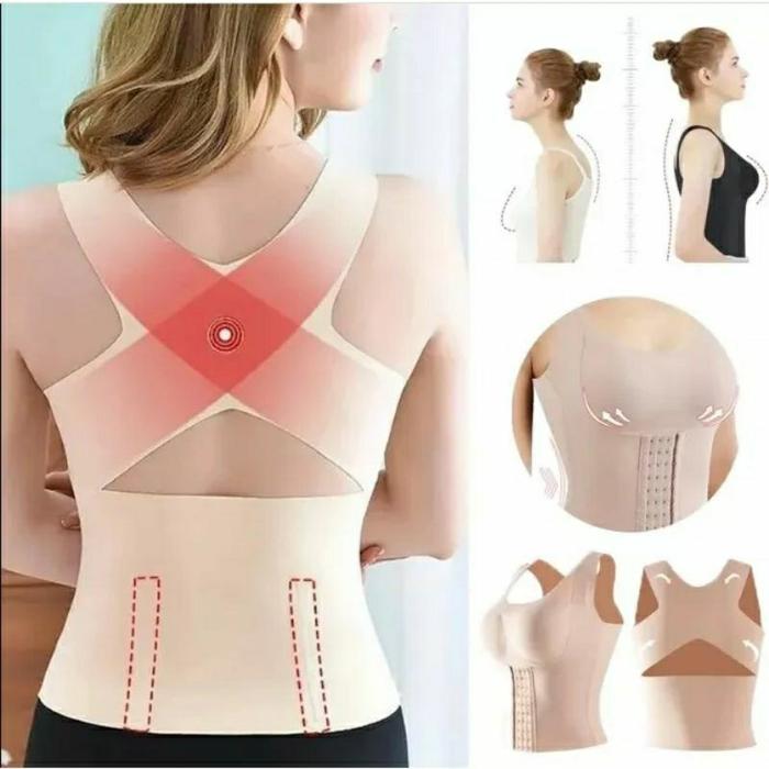 Korset Seamless Bra Pelangsing Tanpa Jahitan Korset Long Torso Bra