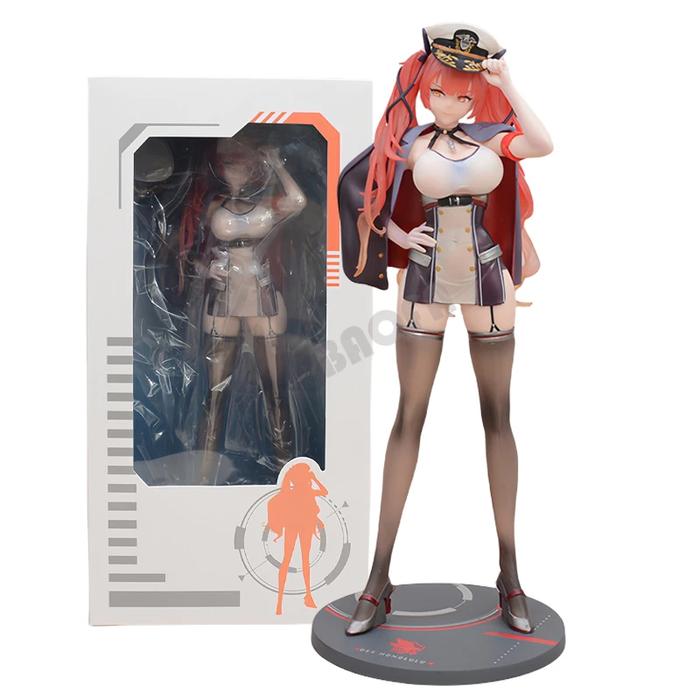 26cm Azur Lane Honolulu Anime Girl Figure Pola Seaside Coincidence Ver Action Figure Chapayev Figuri