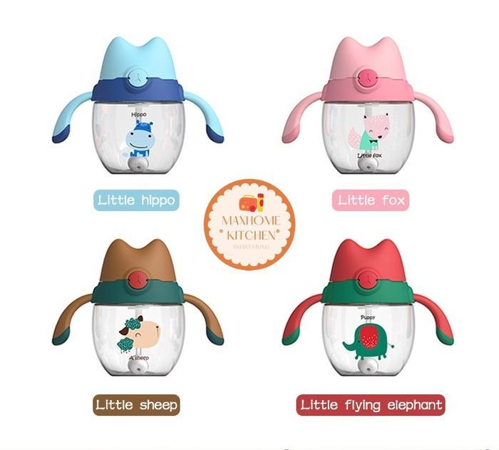 Botol Minum Anak Plastik Tritan X-1013 Include Tali panjang 300 ML