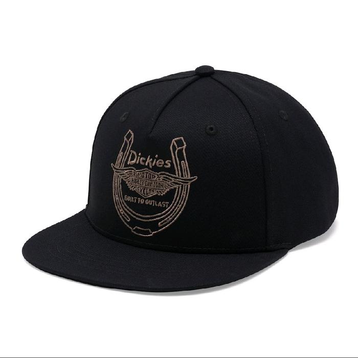 DICKIES X H-D ADJUSTABLE BASEBALL CAP BLACK | TOPI H-D X DICKIES | ORIGINAL HD GENUINE 97603-26VX
