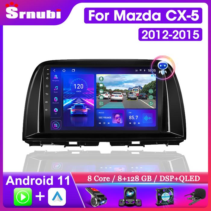 Srnubi 2din Android 11 Car Radio for Mazda CX5 CX-5 CX 5 2012-2015