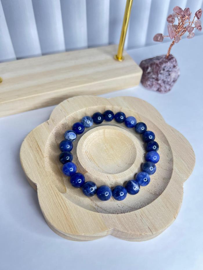 Gelang Sodalite 8mm/Gelang Sodalite /Sodalite bracelet/Gelang Batu Natural