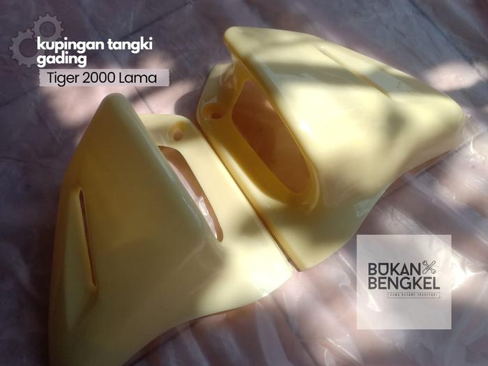 COVER KUPINGAN TANGKI GADING DETAIL ORIGINAL TIGER 2000 LAMA LAWAS TEBAL PRESISI