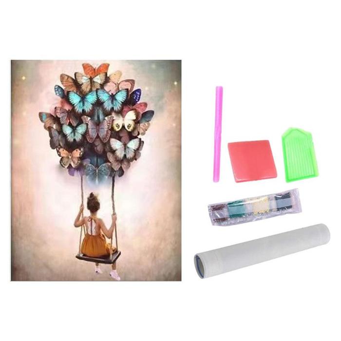 Full Diamonds Painting Butterfly Swing Crystal Painting Kits