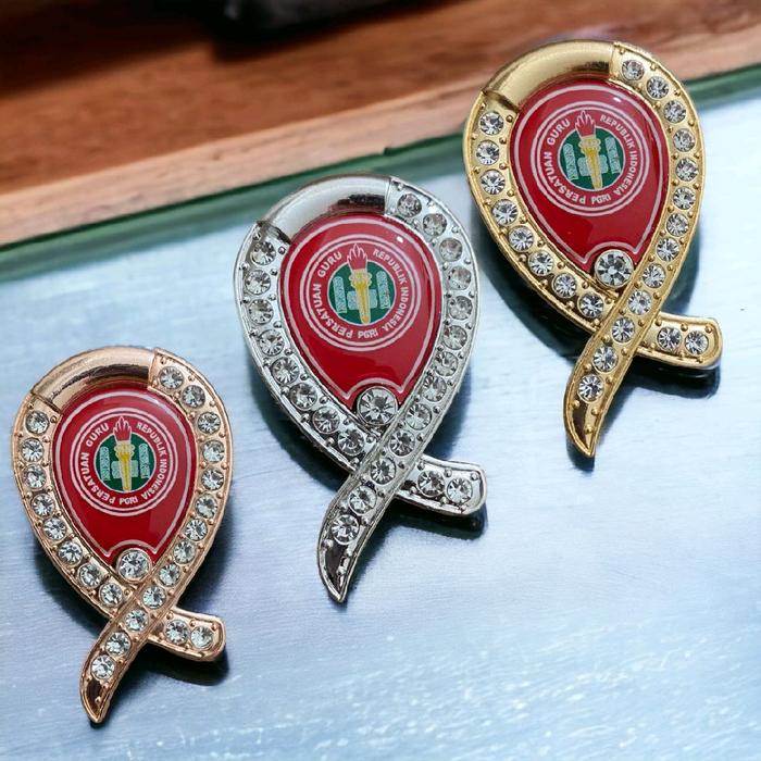 bros hijab PGRI - pin hijab logo PGRI